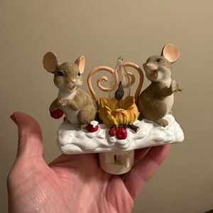 Charming Mouse Night Light with “campfire “. MUST BE BUNDLED